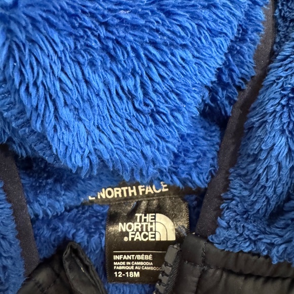 Blue Fleece North Face Jacket - Picture 3 of 4